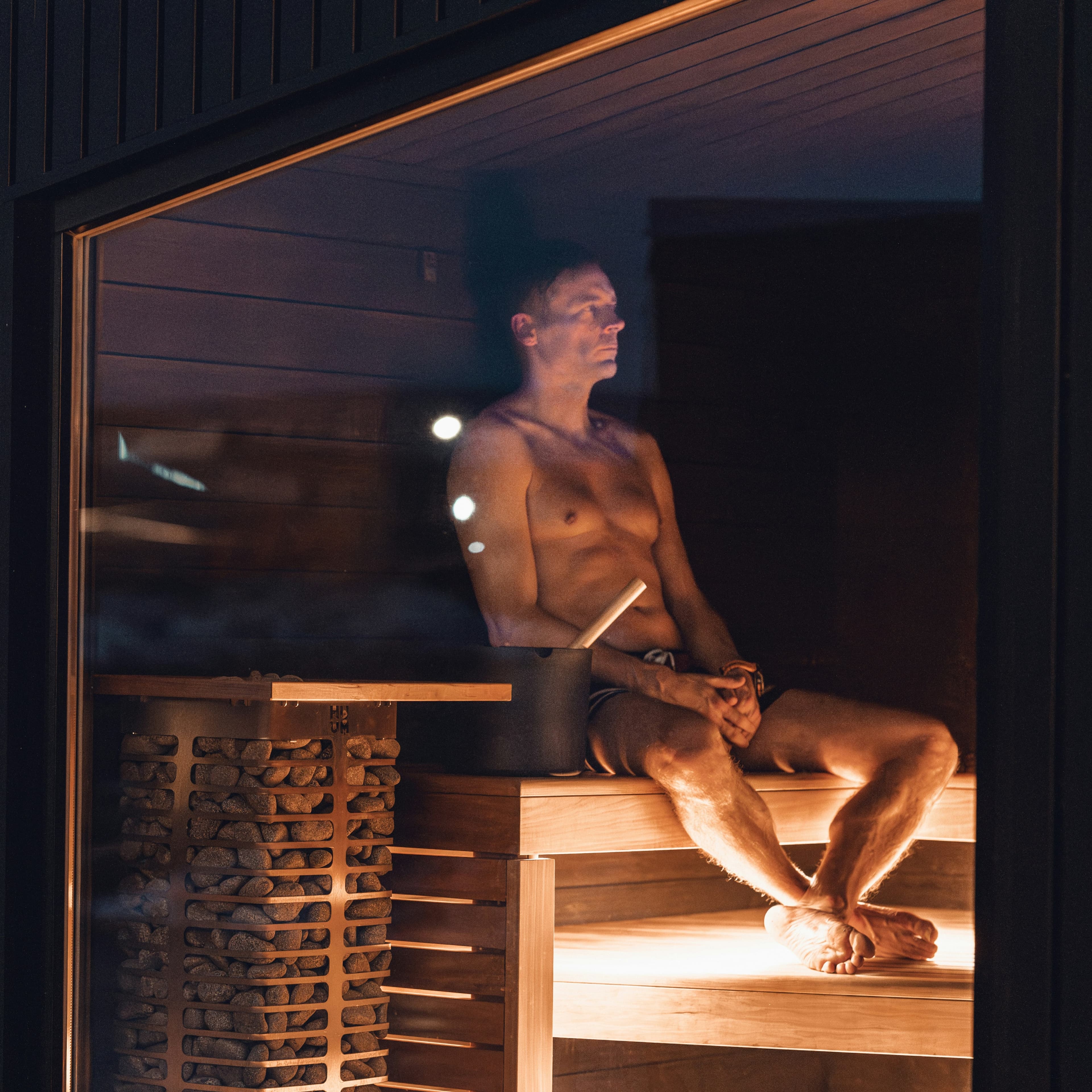 Who sauna sessions are ideal for